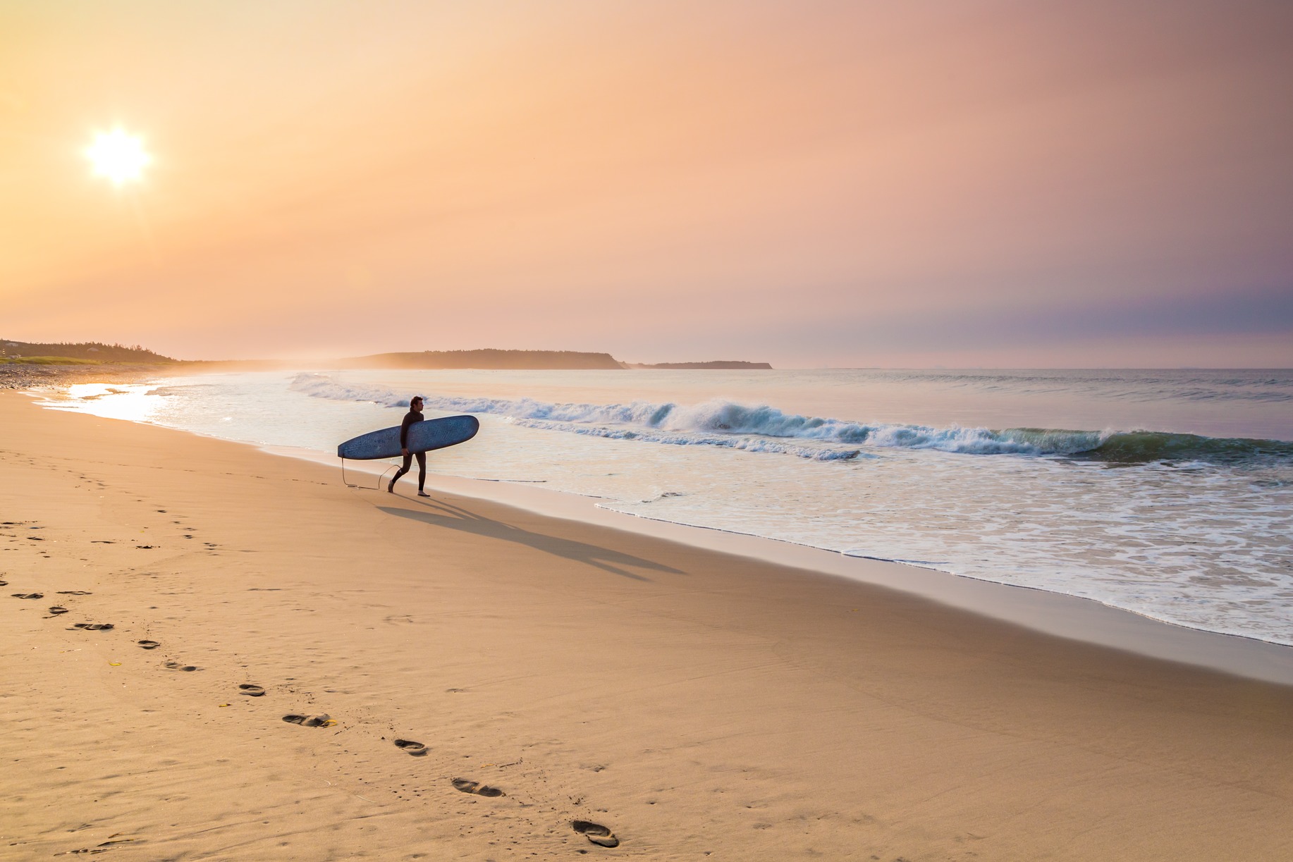 Beach Surfing Nova Scotia