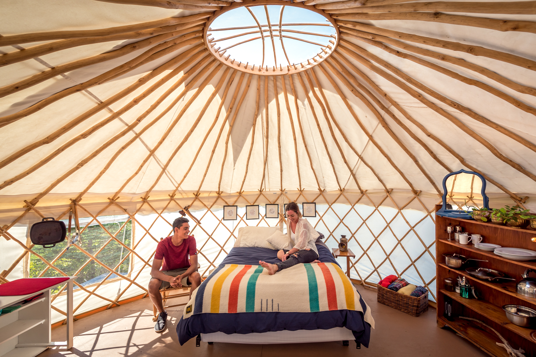 Pleasant Paddling Yurt