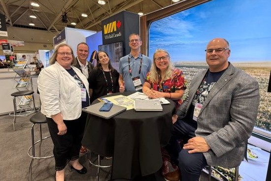 TNS and Minsiter Ritcey meeting with VIA Rail