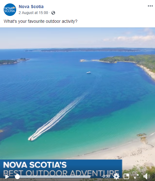 Nova Scotia Outdoor Adventure Video Screen Shot