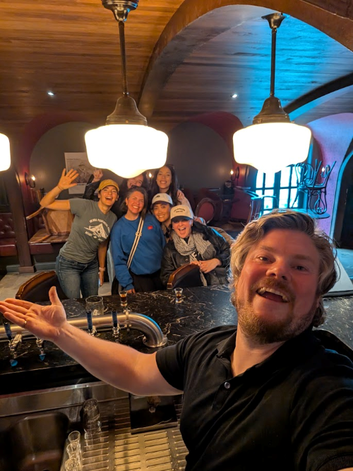 Joshua Counsil and his team at Good Robot Brewing Company. 