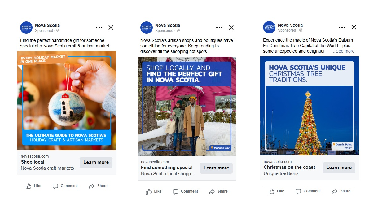 Pre-holiday blogs ads group 2