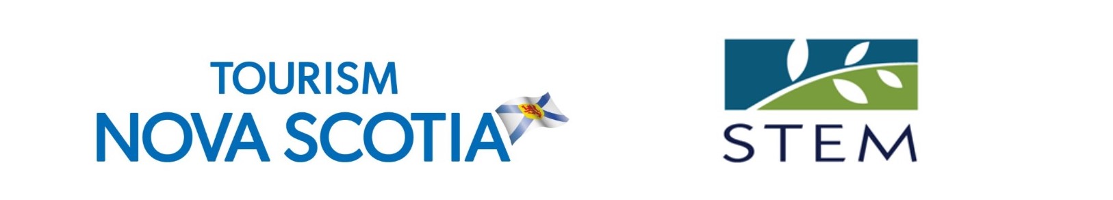 Tourism Nova Scotia and STEM Consulting logos
