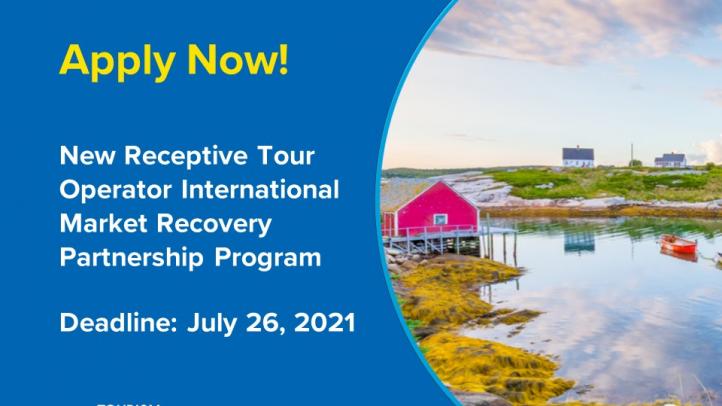 Apply now! New Receptive Tour Operator International Market Recovery Partnership Program. Deadline July 26, 2021