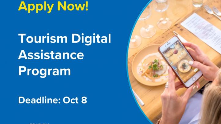 Apply Now! Tourism Digital Assistance Program Deadline Oct 8