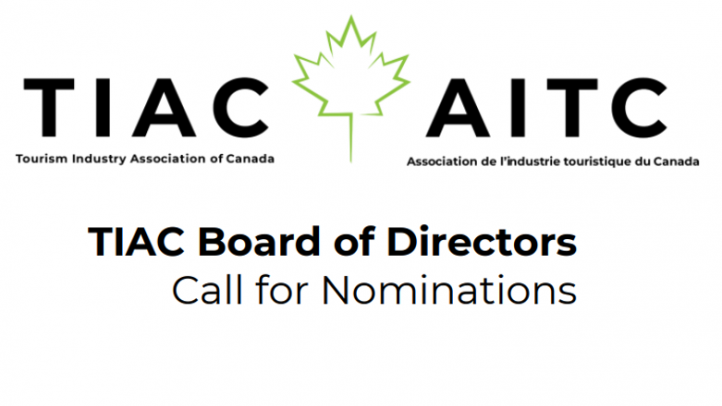 TIAC-AITC logo with text calling for nominations for their Board of Directors