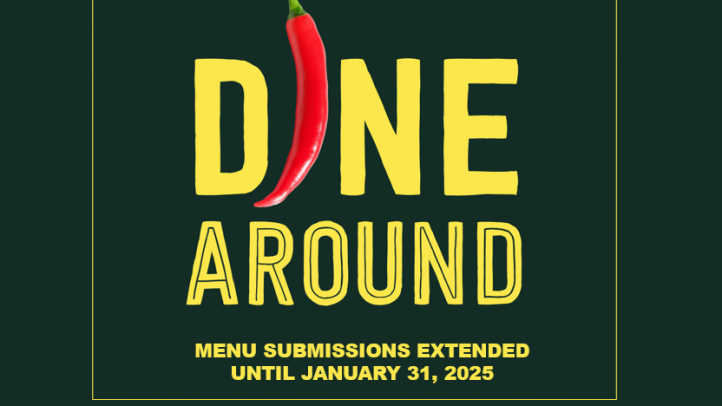 Dine around logo. 