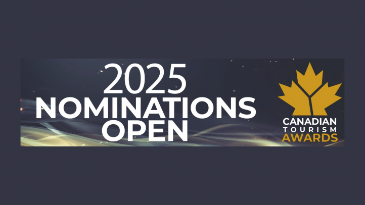 Logo for the 2025 Canadian Tourism Awards