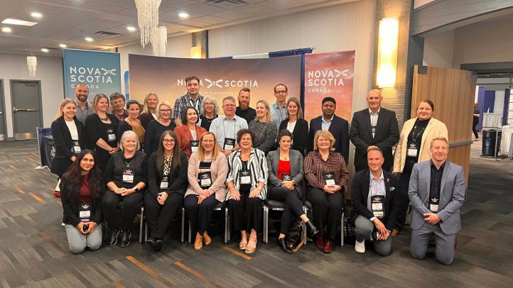 Delegates from Nova Scotia for the Atlantic Canada Showcase 2025. 