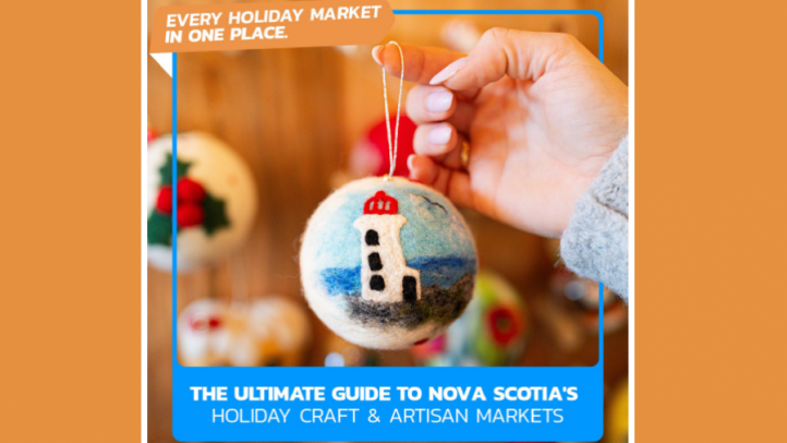 A Meta ad for the Pre-Holiday Christmas Campaign for Tourism Nova Scotia.