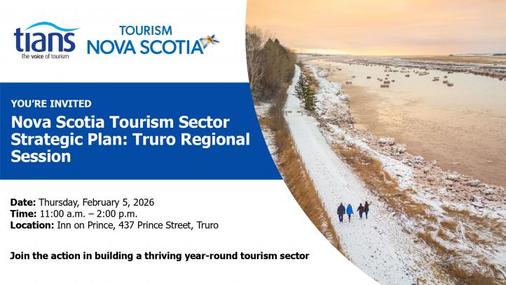 Invitation graphic for the Truro Regional Information session on February 5, 2026. 