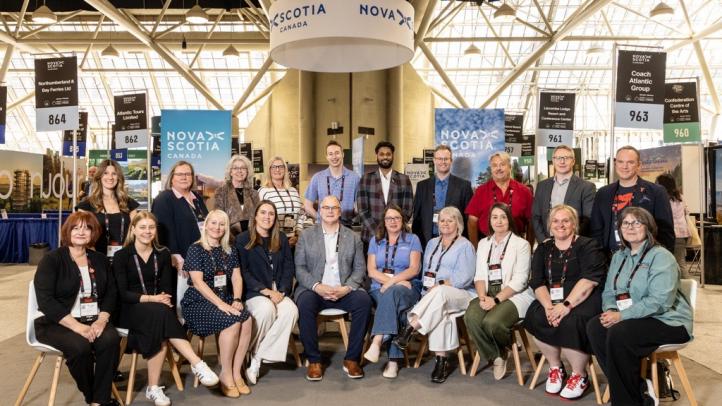 Team Nova Scotia group photo of delegates at RVC 2026. 