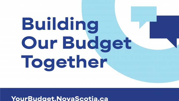 Building Our Budget Together graphic. 