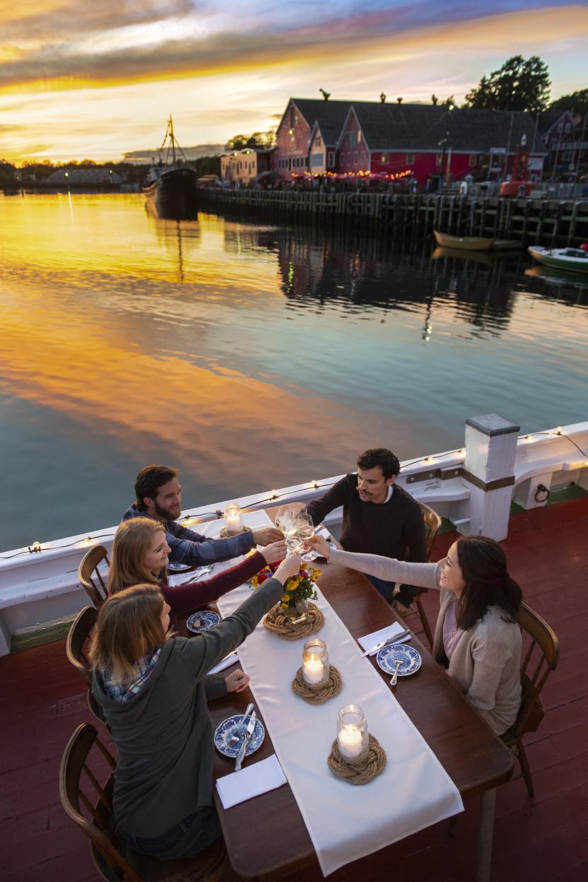 Lunenburg waterfront dining experience