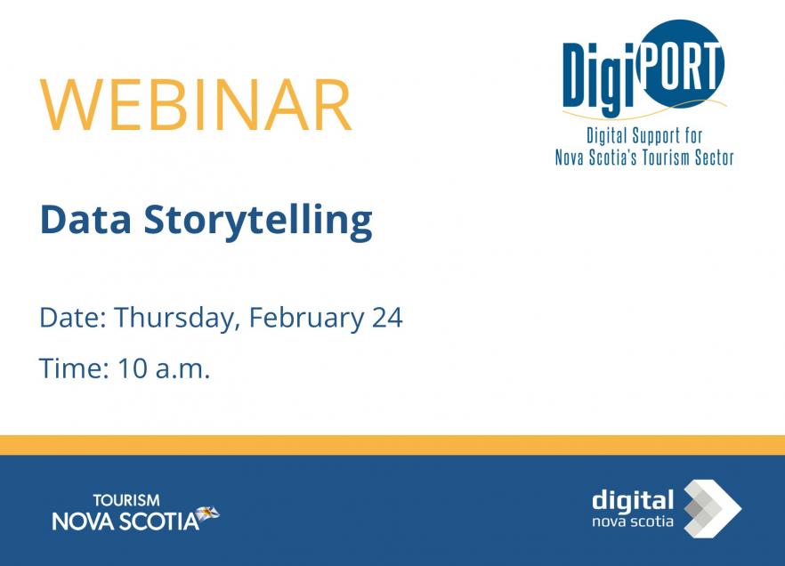 Webinar Data Storytelling Thursday, February 24