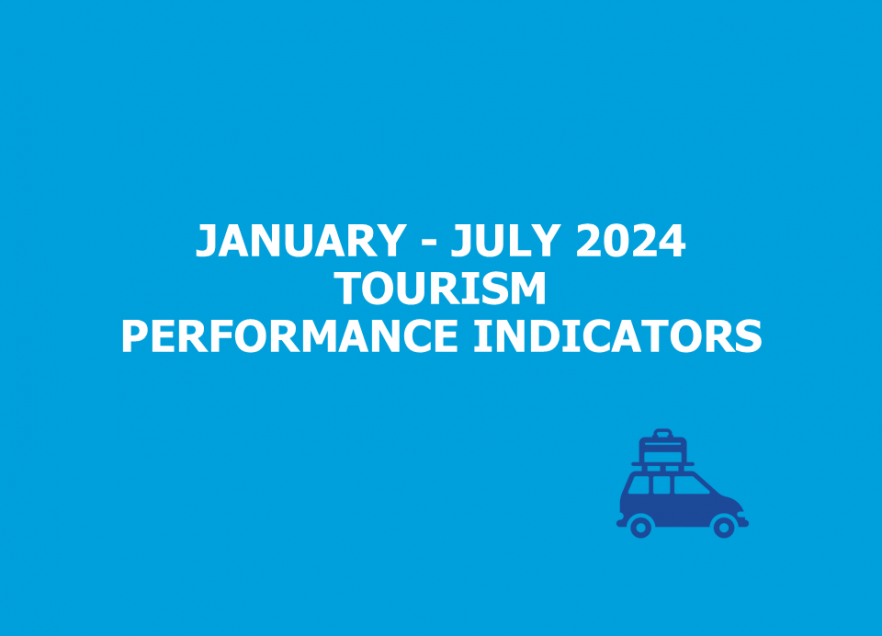 January to July 2024 Tourism Performance Indicators