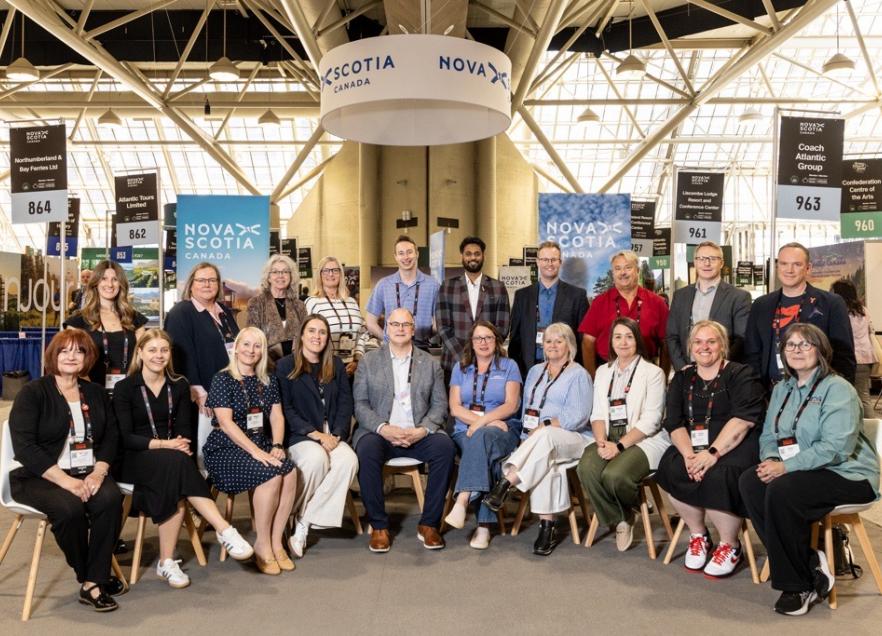 Team Nova Scotia group photo of delegates at RVC 2026. 