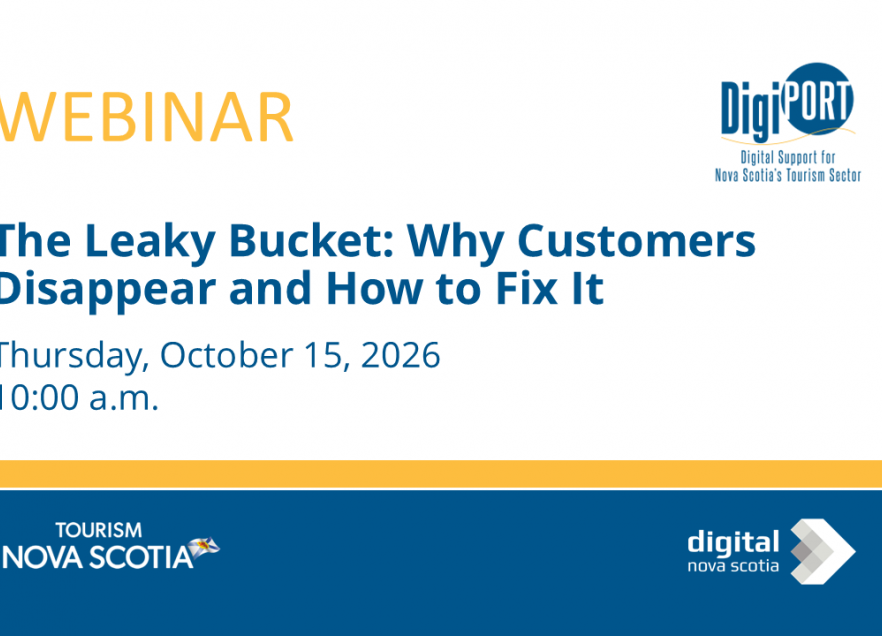 Graphic with text indicating webinar offering. 