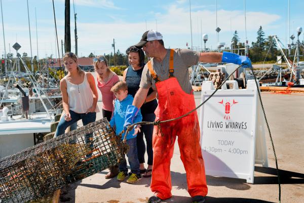 Living Wharves in the Yarmouth & Acadian Shores region